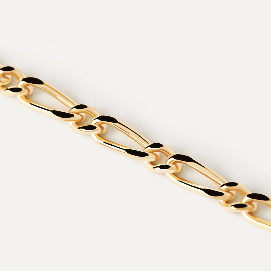 PDPAOLA Gold Adele Chain Bracelet