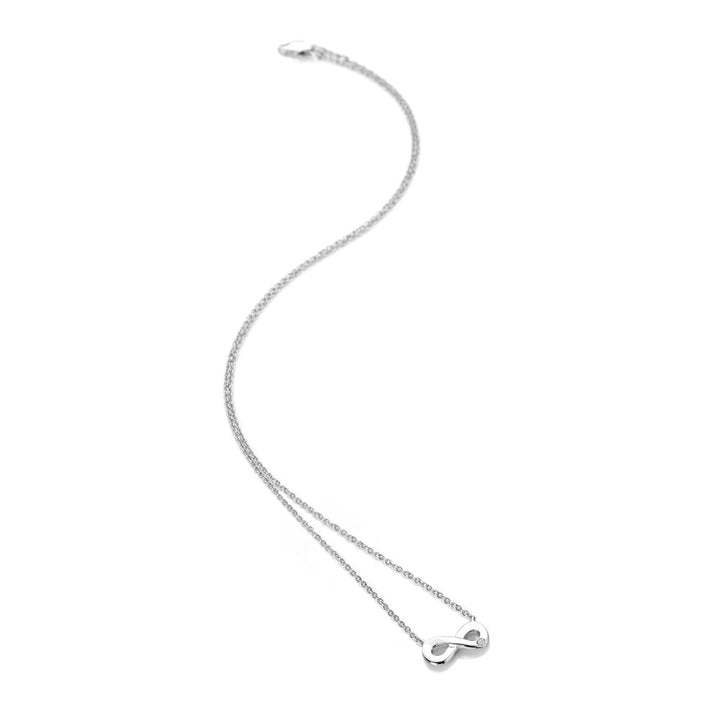 Hot Diamonds Silver Amulets Infinity Necklace