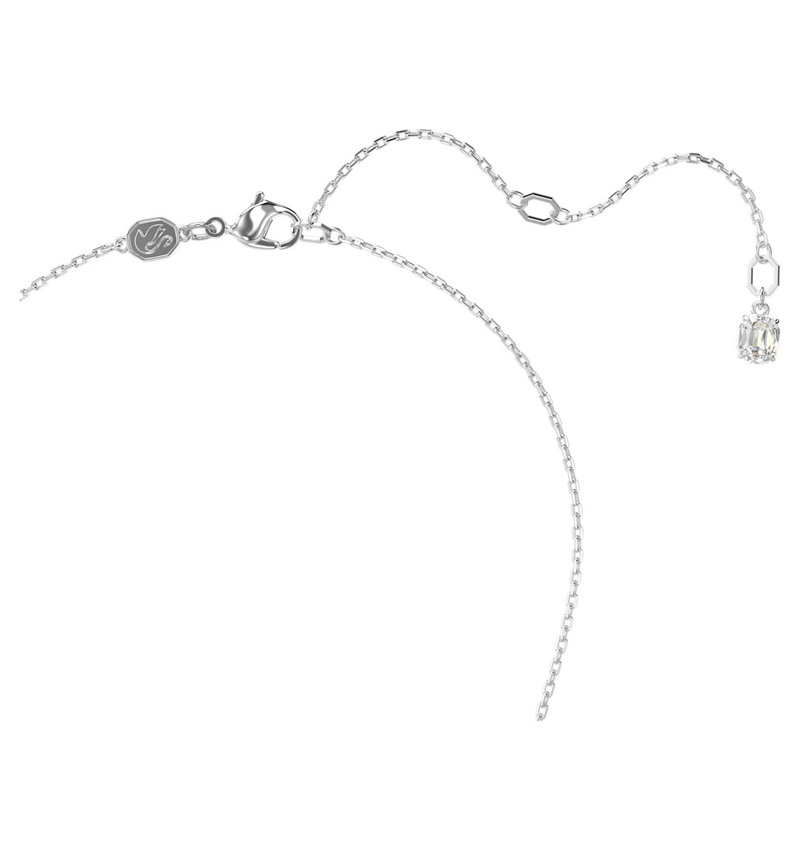 Swarovski Silver Mesmera Mixed Cut Necklace and Earrings Set