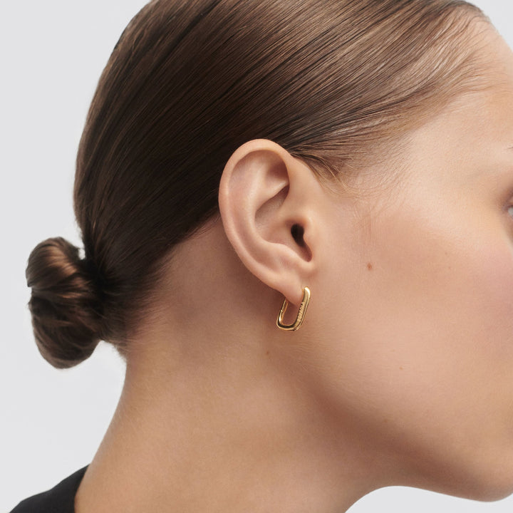 PDPAOLA Gold Rodeo Drop Earrings