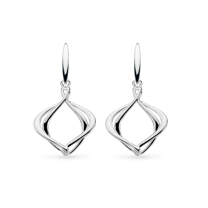 Kit Heath Silver Alicia Grande Drop Earrings