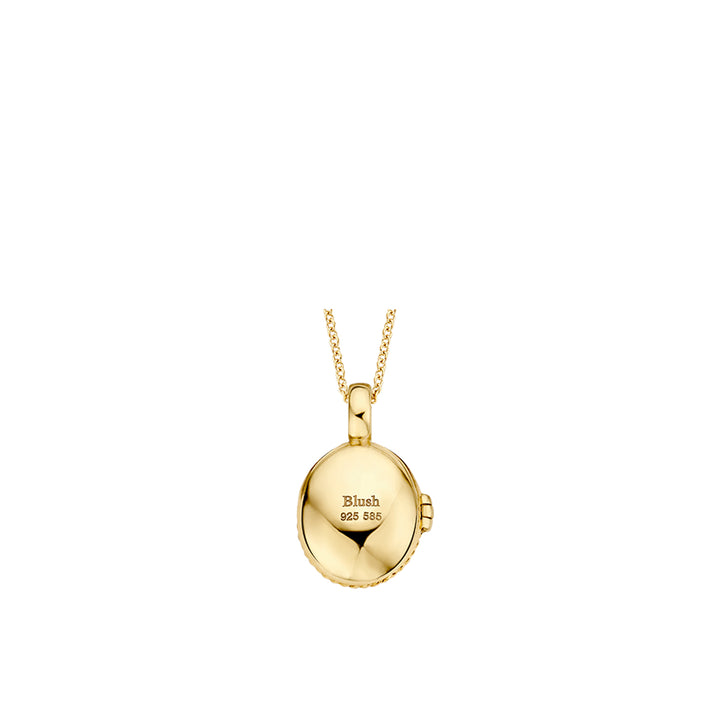 Blush 14ct Gold Locket Pendant