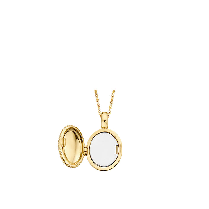 Blush 14ct Gold Locket Pendant