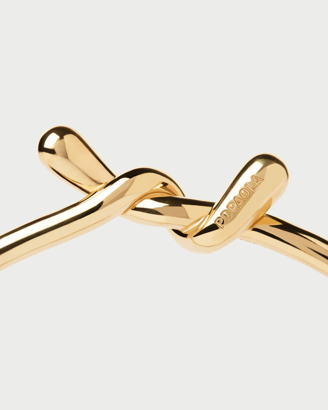 PDPAOLA  18ct Gold Twist Bangle