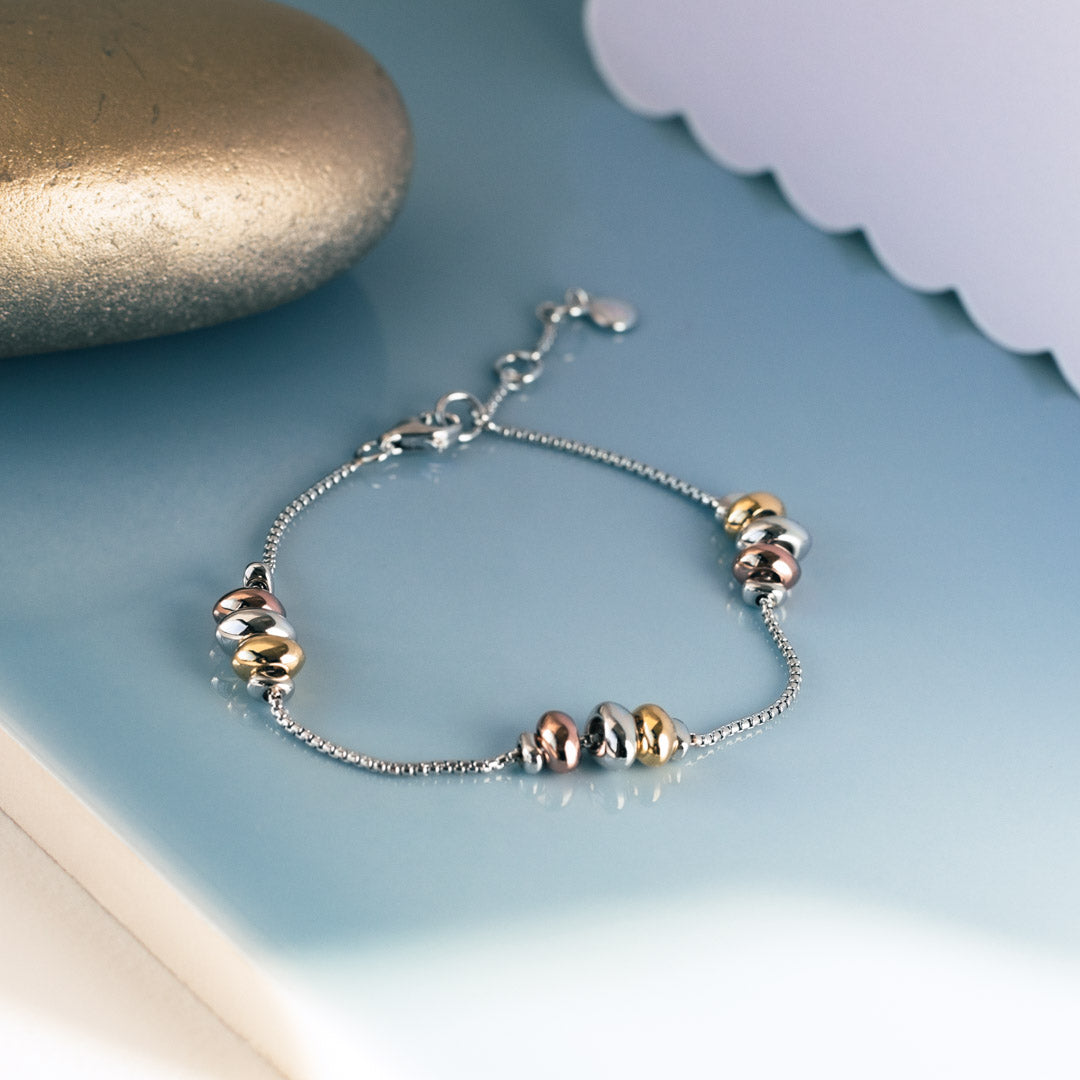 Kit Heath Silver Coast Tumble Station Bracelet