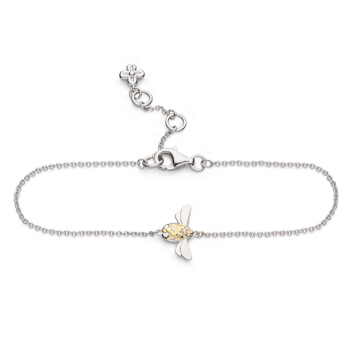 Kit Heath Silver Blossom Flyte Honey Bee Bracelet