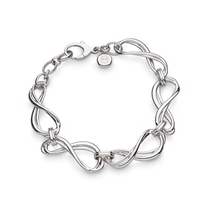 Kit Heath Silver Infinity Grande Multi-Link Bracelet