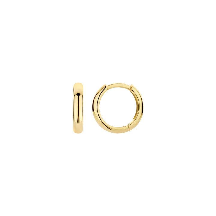 Blush 14ct Solid Gold Hoop Earrings