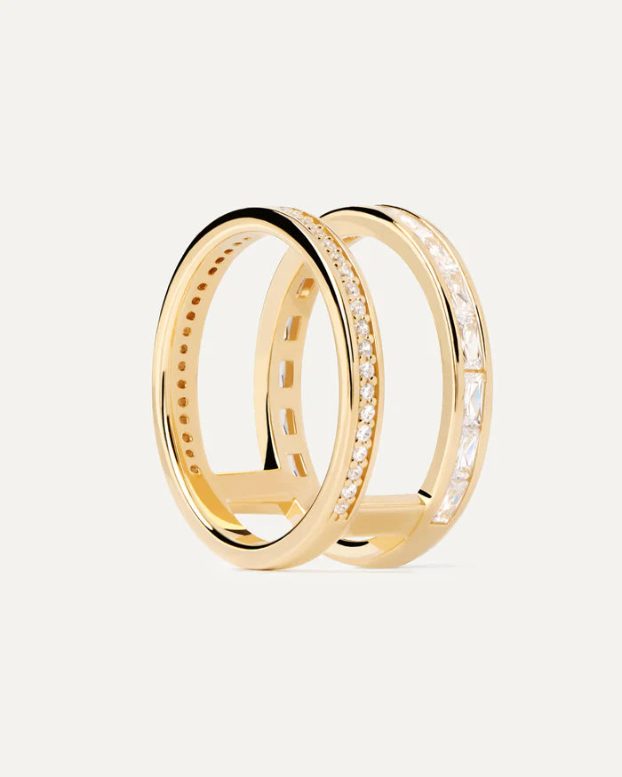 PDPAOLA Gold Bianca Ring