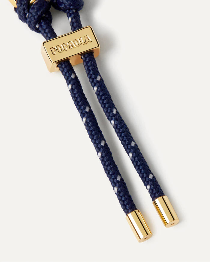 PDPAOLA Gold Midnight Adjustable Rope Bracelet