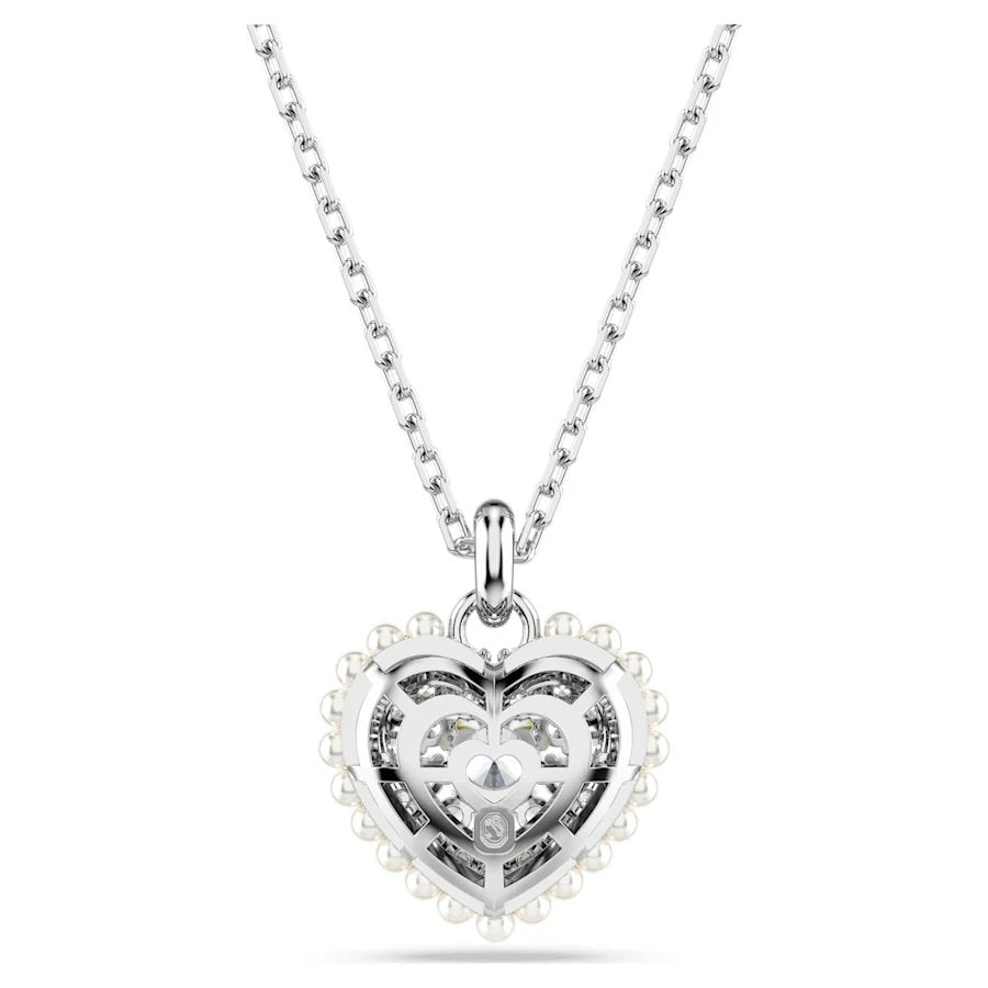 Swarovski Silver Idyllia Heart Necklace