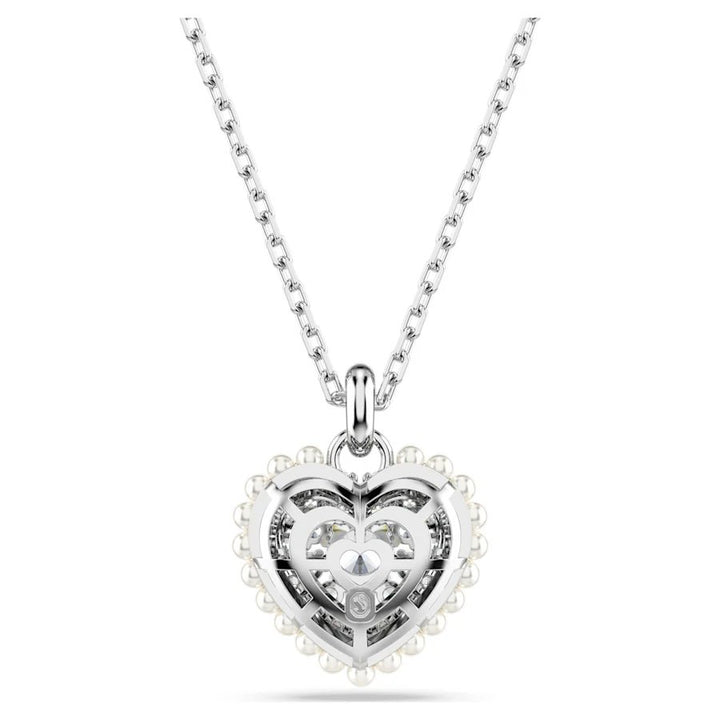 Swarovski Silver Idyllia Heart Necklace