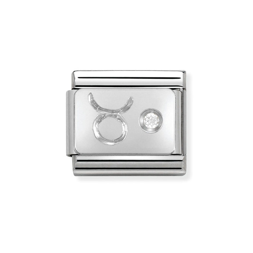 Nomination Classic Silver Zodiac Star Sign Charm