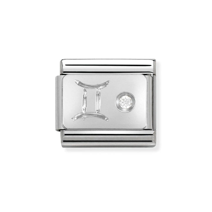 Nomination Classic Silver Zodiac Star Sign Charm