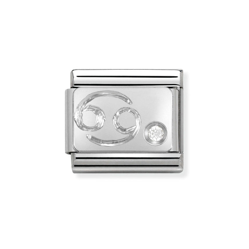 Nomination Classic Silver Zodiac Star Sign Charm