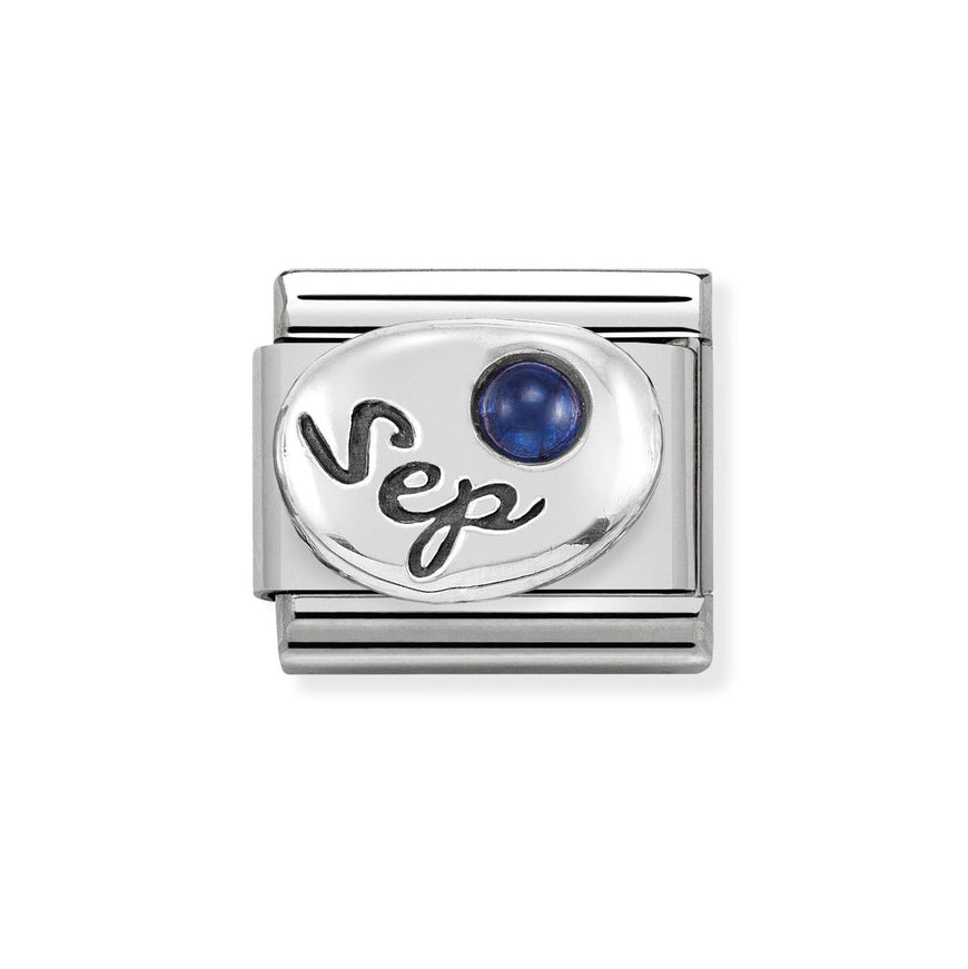 Nomination Classic Silver Birth Month Stone Charm