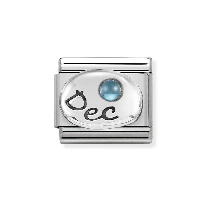 Nomination Classic Silver Birth Month Stone Charm