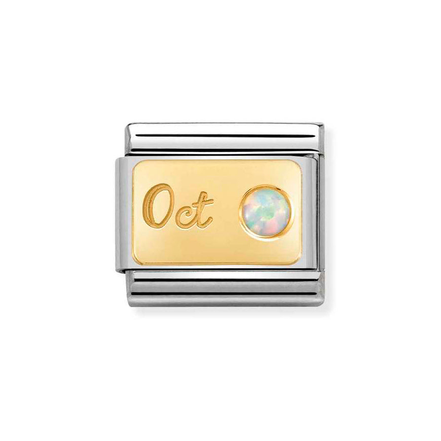 Nomination Classic 18ct Gold Birthstone Charms