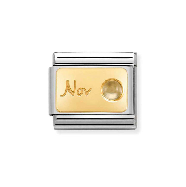 Nomination Classic 18ct Gold Birthstone Charms