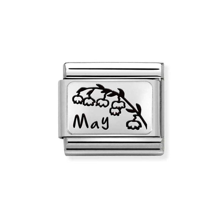 Nomination Silver Classic Birth Month Flower Charm