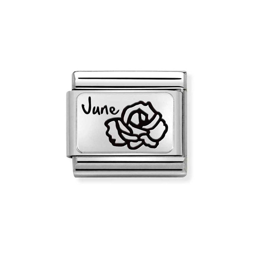 Nomination Silver Classic Birth Month Flower Charm