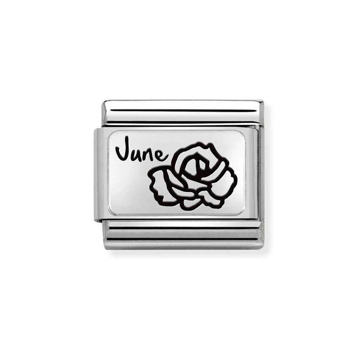 Nomination Silver Classic Birth Month Flower Charm