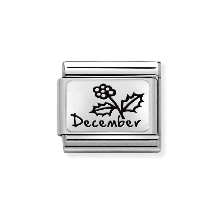 Nomination Silver Classic Birth Month Flower Charm