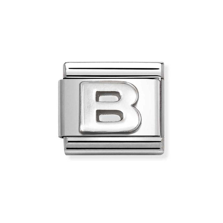 Nomination Classic Silver Letter Initials A-Z Charms