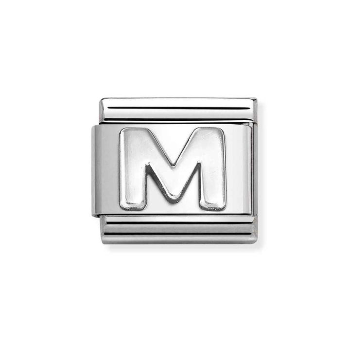 Nomination Classic Silver Letter Initials A-Z Charms