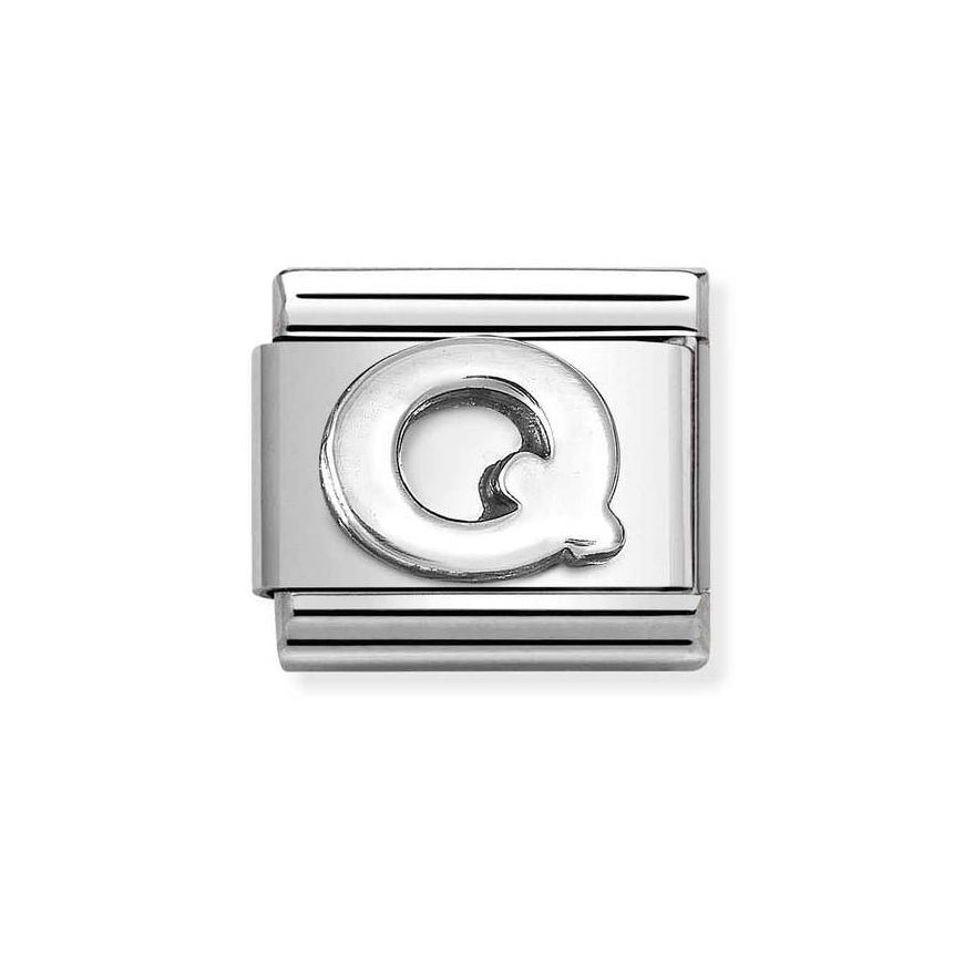 Nomination Classic Silver Letter Initials A-Z Charms