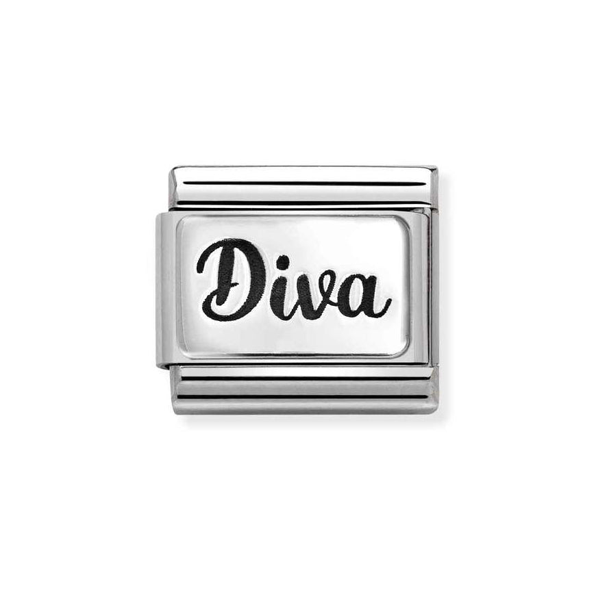 Nomination Silver Classic Diva Charm