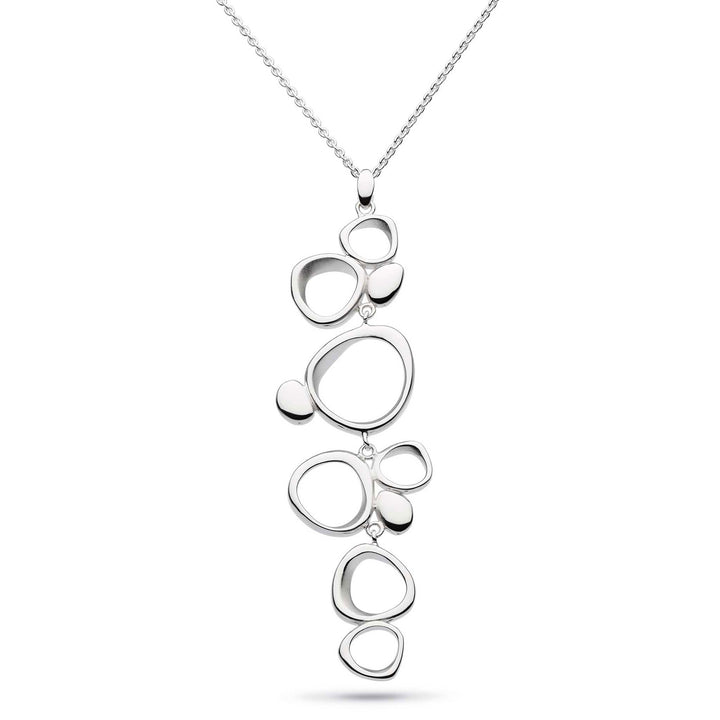 Kit Heath Silver Coast Shore Cascade Necklace