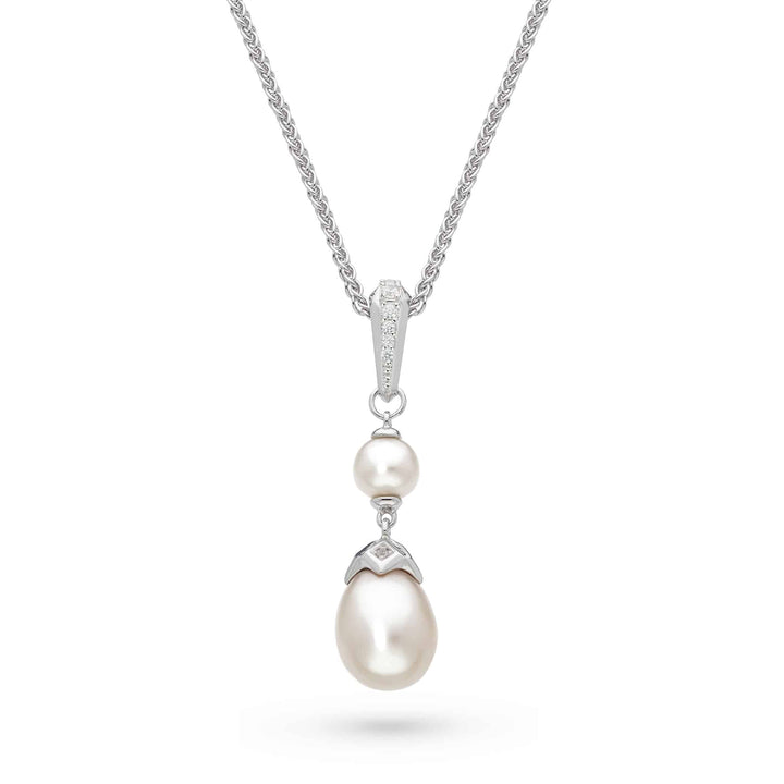 Kit Heath Silver Revival Pearl Glitz Necklace