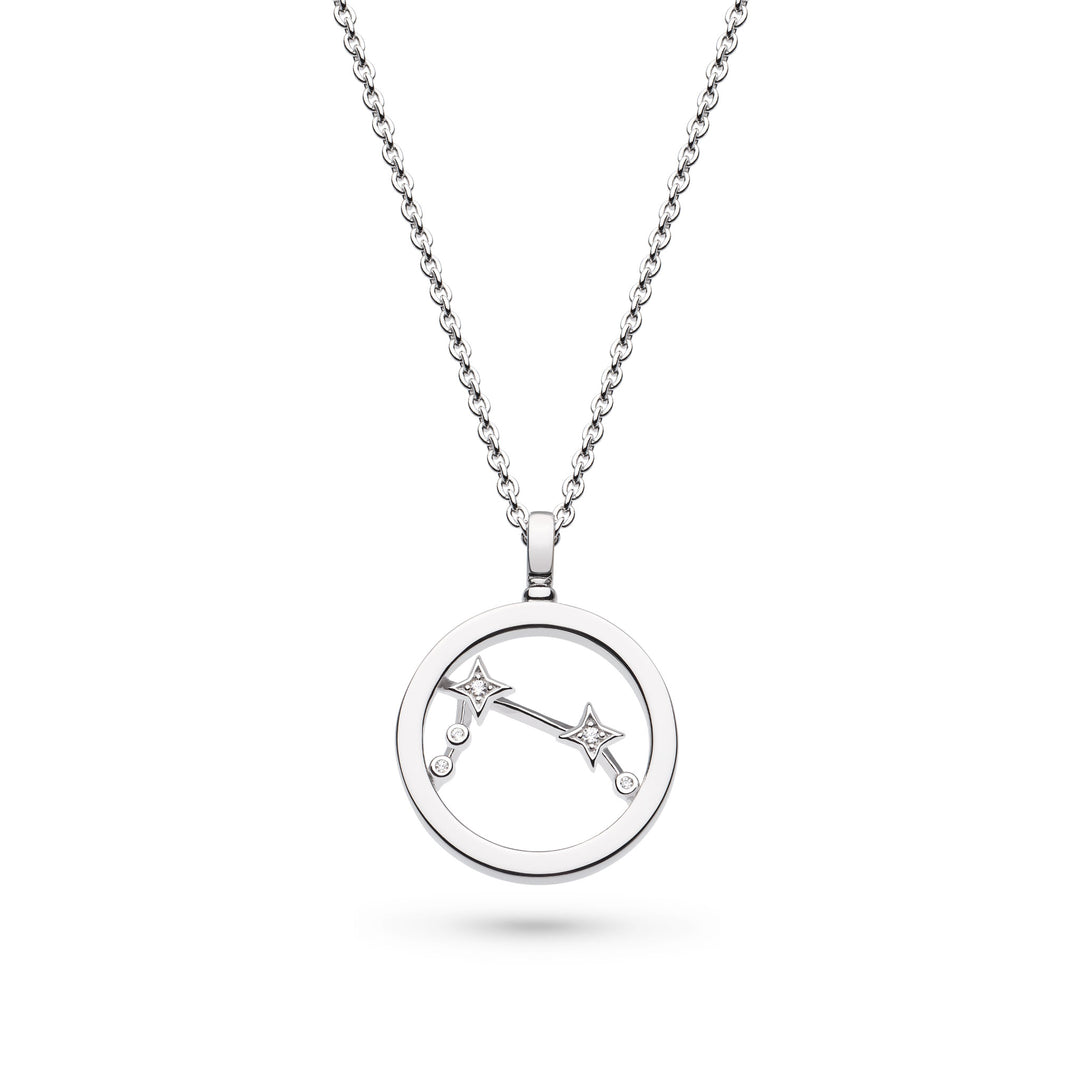 Kit Heath Silver Celeste Constellation Zodiac Necklace