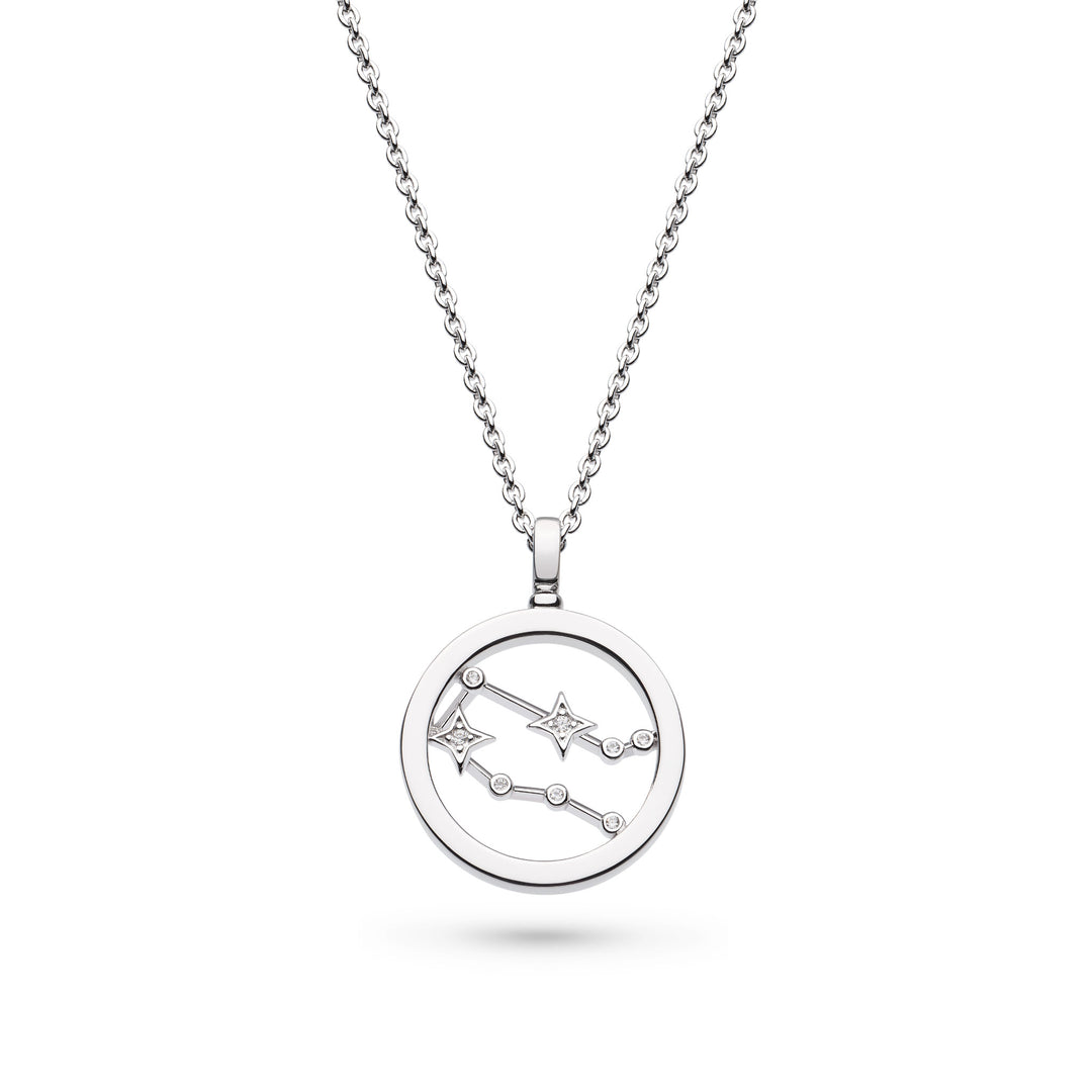 Kit Heath Silver Celeste Constellation Zodiac Necklace