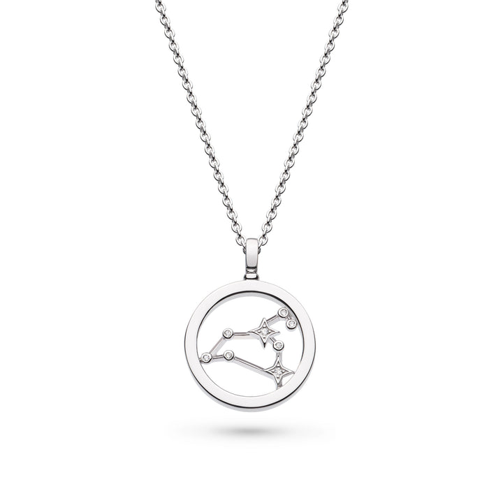 Kit Heath Silver Celeste Constellation Zodiac Necklace