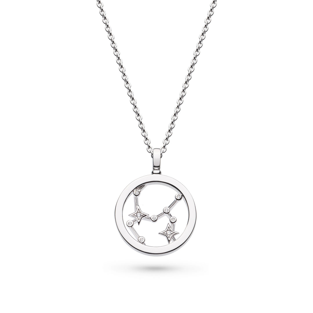 Kit Heath Silver Celeste Constellation Zodiac Necklace