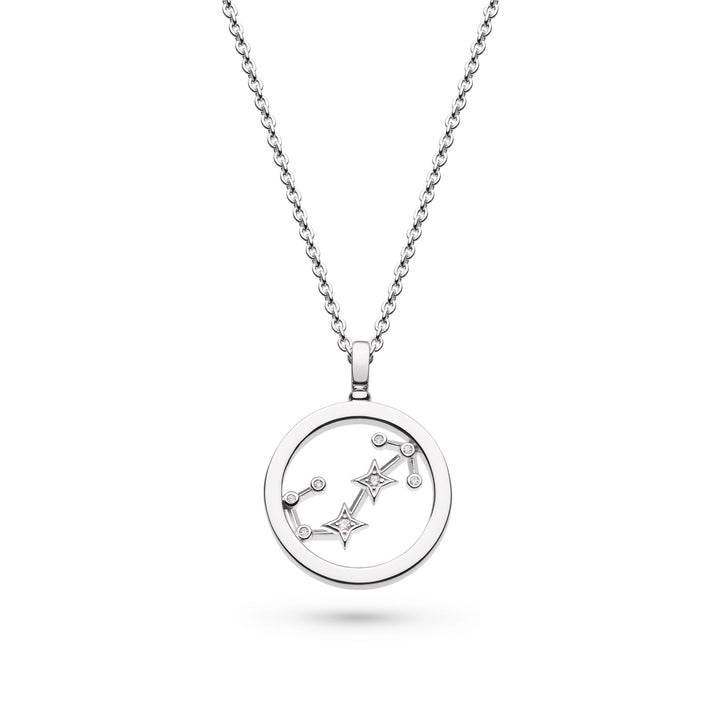 Kit Heath Silver Celeste Constellation Zodiac Necklace