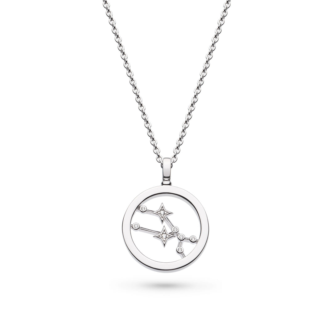 Kit Heath Silver Celeste Constellation Zodiac Necklace