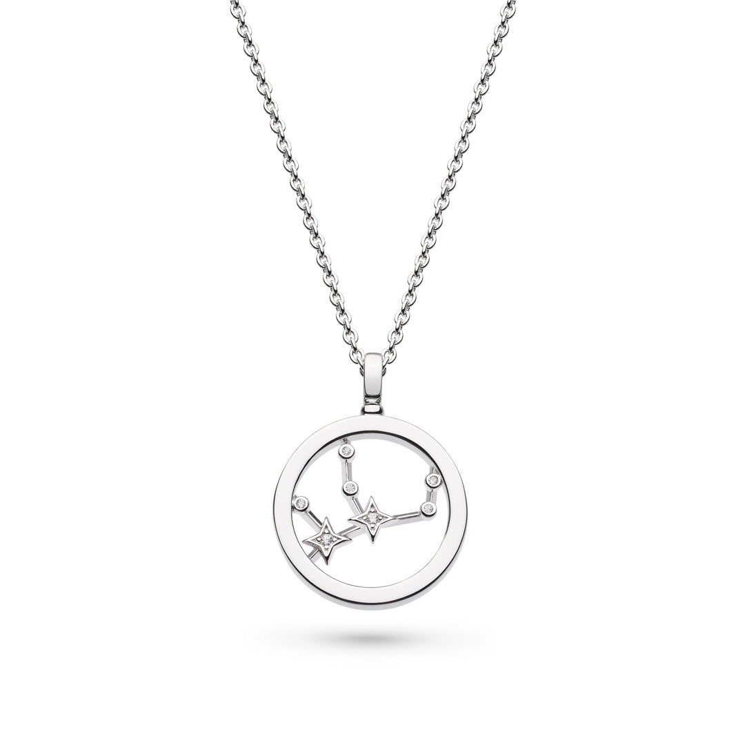 Kit Heath Silver Celeste Constellation Zodiac Necklace