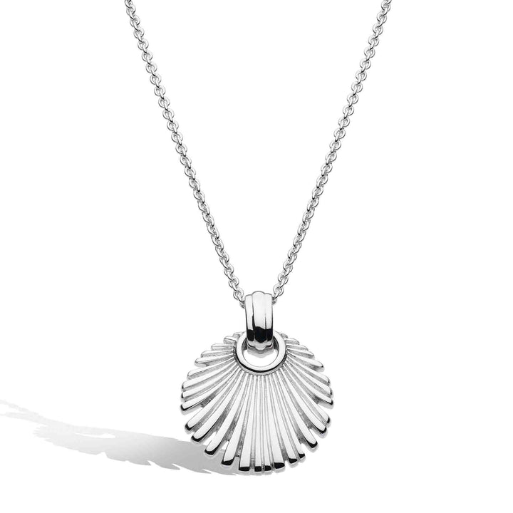 Kit Heath Silver Essence Radiance Small Fan Necklace