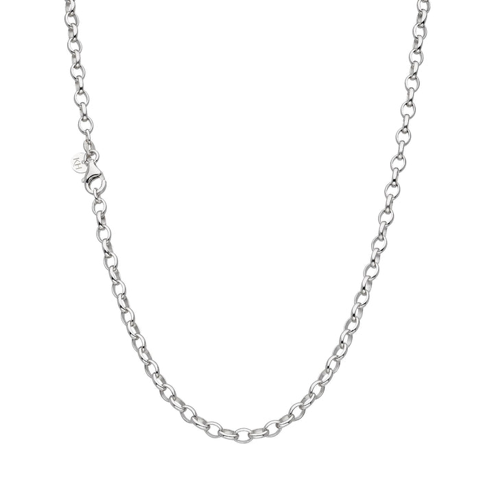 Kit Heath Silver Revival Rolo Oval Link Chain Necklace