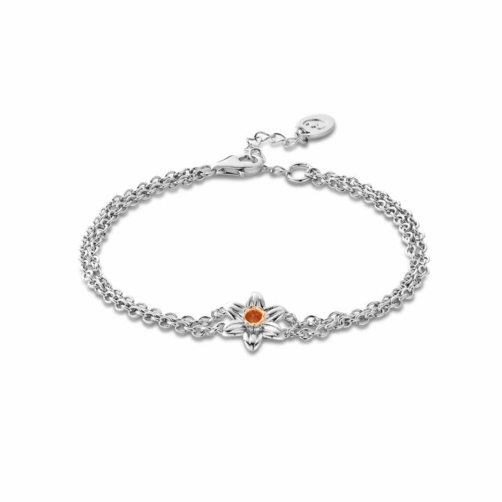 Clogau Daffodil Silver Bracelet