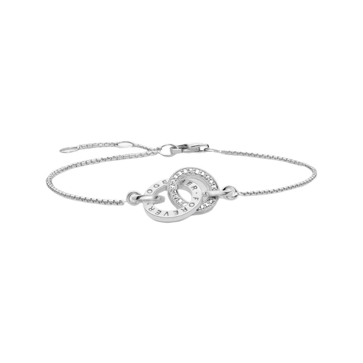 Thomas Sabo Silver Together Forever Interlocking Bracelet