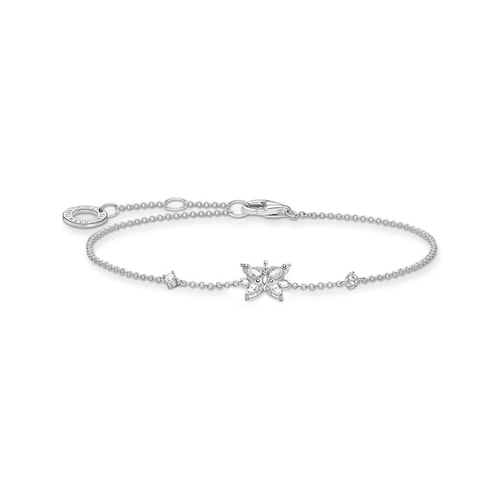 Thomas Sabo Silver Sparkling Butterfly Bracelet