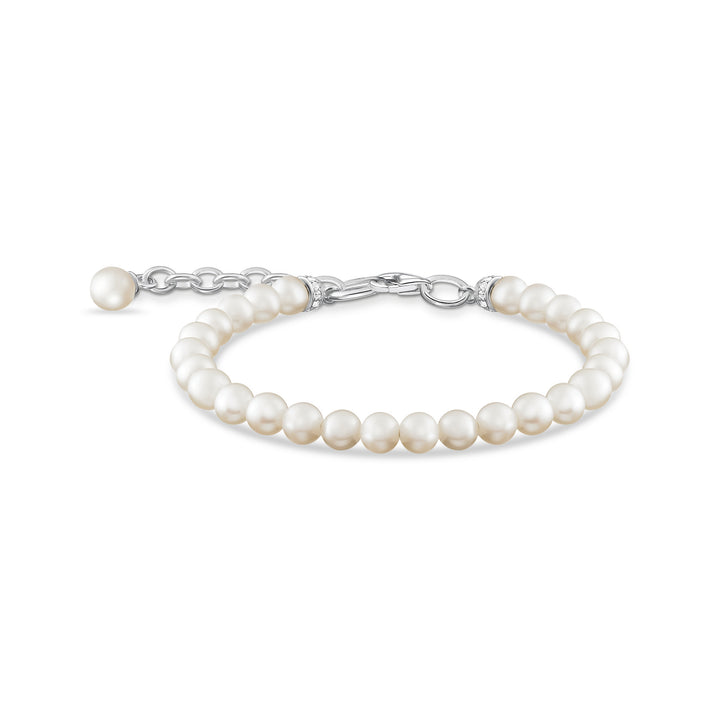 Thomas Sabo Silver Elegant Pearl Bracelet