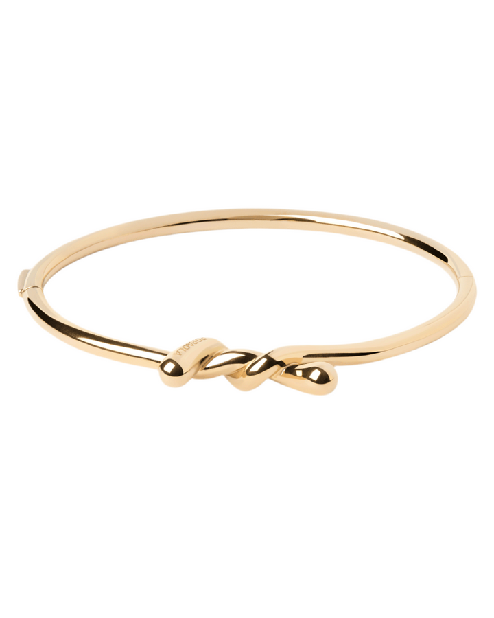 PDPAOLA  18ct Gold Twist Bangle