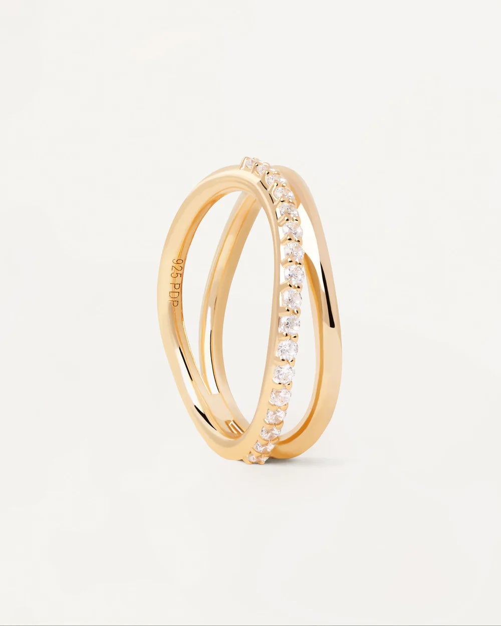 PDPAOLA Gold Twister Ring