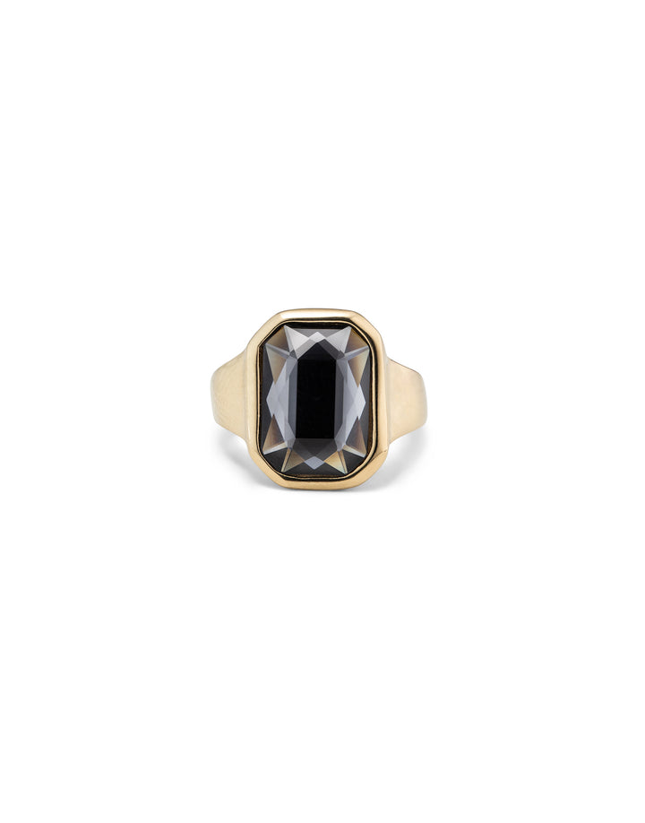 UNOde50 Gold Lock Confident Ring