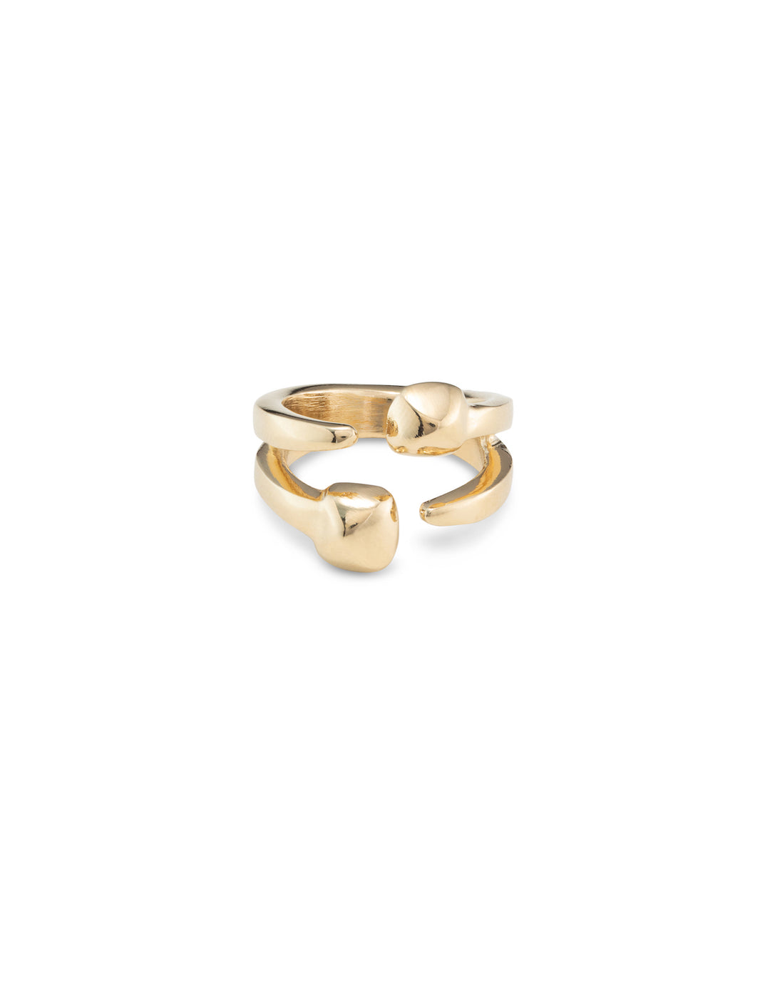 UNOde50 Gold Connected Loved Ring